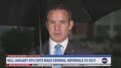 Rep. Adam Kinzinger: Jan. 6 panel's criminal referrals could signal DOJ to investigate