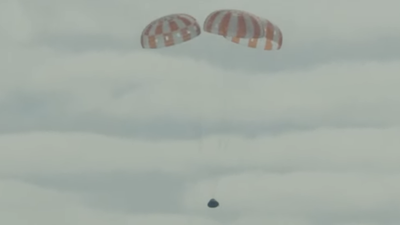 NASA's Orion capsule is back on Earth after journey around the Moon