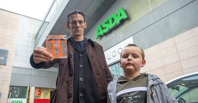 Dad livid after Asda staff allow his seven-year-old son to buy a £2 Scratchcard