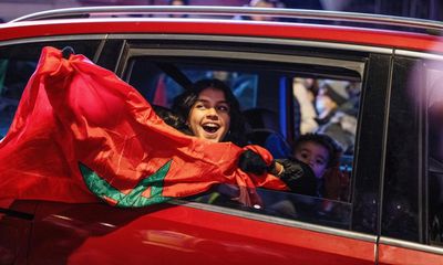 ‘It makes us proud’: London’s Morocco fans celebrate reaching World Cup semi-finals