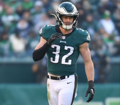 Eagles rookie safety Reed Blankenship exits game against Giants with leg injury