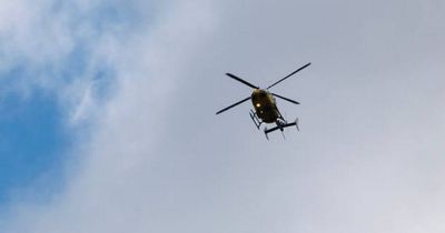 Helicopter crashes into a field in Co Kildare as emergency services rush to the scene