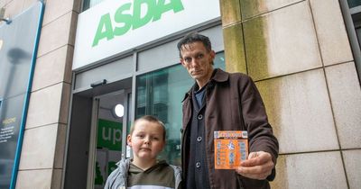 Dad fumes at Asda staff after seven-year-old son sold £2 scratchcard