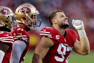 49ers inactives: Nick Bosa will play vs. Buccaneers