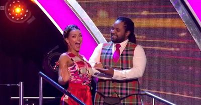 Strictly star Hamza Yassin blows viewers away as he wears kilt and dances to Paolo Nutini hit in semi-finals