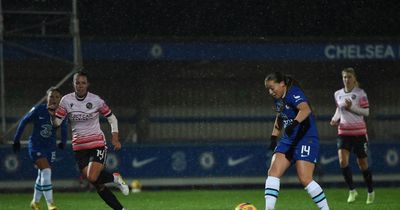 Chelsea warm up freezing Kingsmeadow by easing past Reading to return to the top of WSL