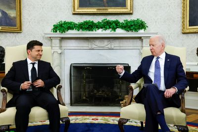 Zelenskiy thanks Biden for 'unprecedented' help to Ukraine