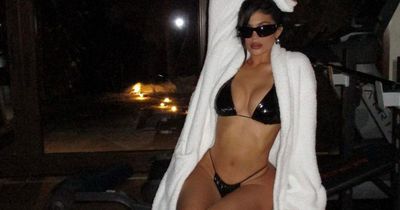 Kylie Jenner strips to skimpy bikini as she enjoys lavish trip to ski resort Aspen