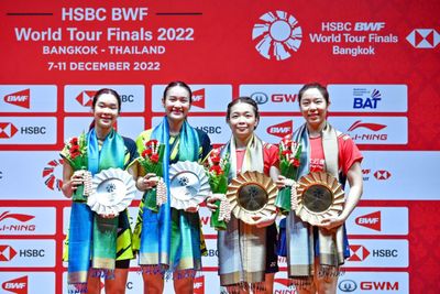 Thai pairs settle for second in Tour Finals