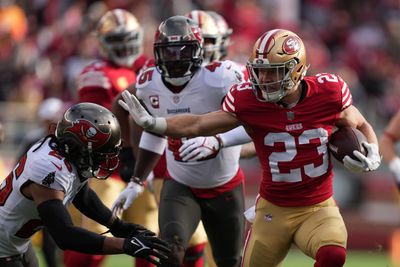 49ers capitalize on TB turnover with Christian McCaffrey TD run