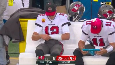 Fox switched away from the Bucs-49ers blowout in the third quarter and NFL fans had so many Tom Brady jokes