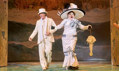 Mother Goose review – zany Ian McKellen rules over a fluffy affair