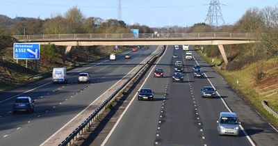 M6, M53, M56 and M57 motorway closures beginning December 12