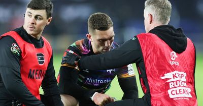 Today's rugby news as George North leaves field with nasty facial injury and Rhys Webb 'causing havoc'