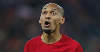 Fabinho's wife reacts to transfer rumours linking the Liverpool midfielder with a move