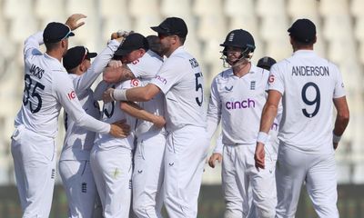 England secure historic series win after Mark Wood breaks Pakistan resistance