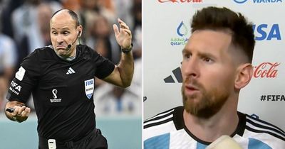 World Cup referee sent home after being slammed by Lionel Messi and Argentina