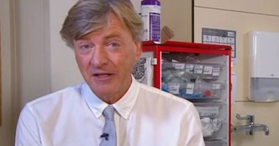 Richard Madeley suffers nasty fall as he heads to hospital for GMB special