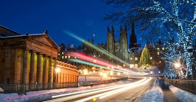 Edinburgh weather: city set for plummeting temperatures as lows of -7C expected this week