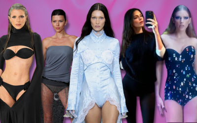 Celebrities ditch their pants as racy new fashion trend takes over