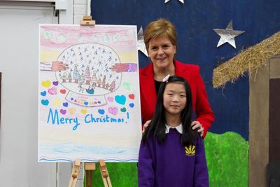 Pupil's climate-themed Christmas card wins Nicola Sturgeon's contest