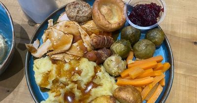 Trying Christmas dinners from supermarket cafes - M&S, Tesco, Asda and Morrisons