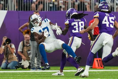 Colts open as 4.5-point underdogs to Vikings in Week 15