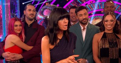 BBC Strictly Come Dancing fans distracted by Claudia Winkleman appearance in semi-final and not because of her sparkling dress