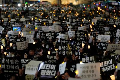South Korea’s parliament calls for minister’s dismissal over Halloween crush that killed 156