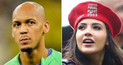 Fabinho's wife responds to transfer report claiming husband's Liverpool future in doubt