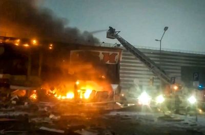 Major fire damages second Russian shopping centre in four days