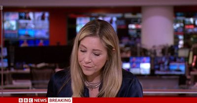 BBC news anchor breaks down on air as she confirms deaths of three schoolboys