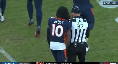 NFL fans were surprised Jerry Jeudy wasn’t ejected vs. Chiefs