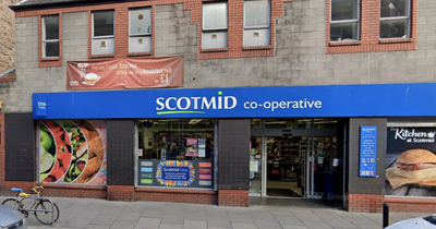 Edinburgh Scotmid worker rushed to hospital after being threatened at knifepoint