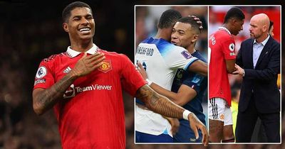 Marcus Rashford's future: Man Utd clause, PSG transfer aim and Kylian Mbappe message