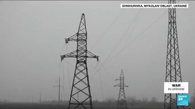 Ukraine: Electricians fight to restore power to villages in Mykolaiv and Kherson