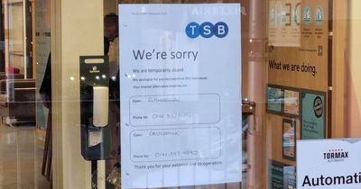 Glasgow TSB branch 'robbed' as police close bank to investigate