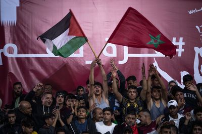 Morocco's World Cup streak brings a joyful Arab embrace