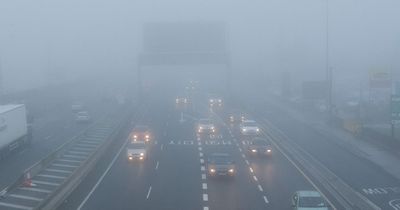 Surprising advice to motorists while driving in freezing fog