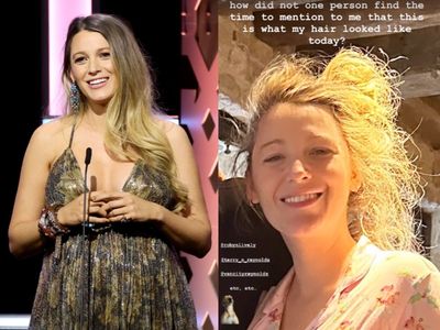 Blake Lively jokes ‘not one person’ saved her from bad hair day in candid photo