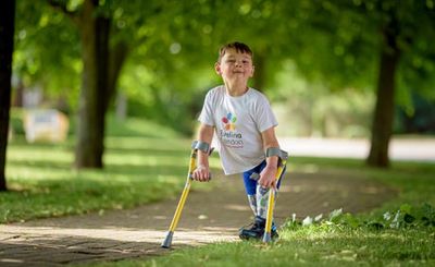 Double amputee, 8, left stranded for 5 hours without wheelchair at Gatwick