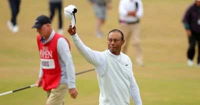 Tiger Woods told he missed "golden opportunity" to retire after The Open at St Andrews