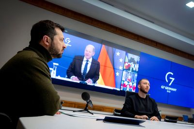 Zelenskiy asks G7 to supply Ukraine natural gas, long-range weapons