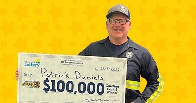 Man tells wife he will win lottery then scoops a whopping $100K in time for Christmas