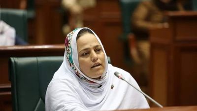 Former Afghan senator and women's rights advocate Shah Bibi Kamawee calls on Australia to protect her