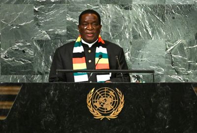 US sanctions son of Zimbabwe president on eve of Africa summit
