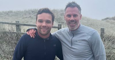 Why Liverpool legend Jamie Carragher was spotted on Crosby Beach as £10,000 challenge continues