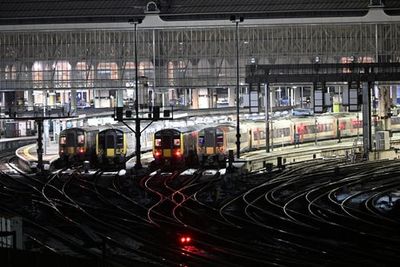 Londoners face more travel misery as rail strike goes ahead and cold weather warning in place