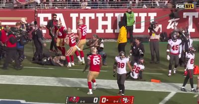 San Francisco 49ers ace Deebo Samuel apologises for walking over cameraman after scoring
