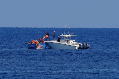 Cuban Coast Guard rescues would-be migrants adrift off of Havana